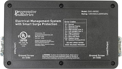 Miniatura 4 de SSP-50X Protector contra sobretensiones RV - Adaptador RV de 50 amperios a 30 amperios - Analizador de circuitos Protector de sobretensiones