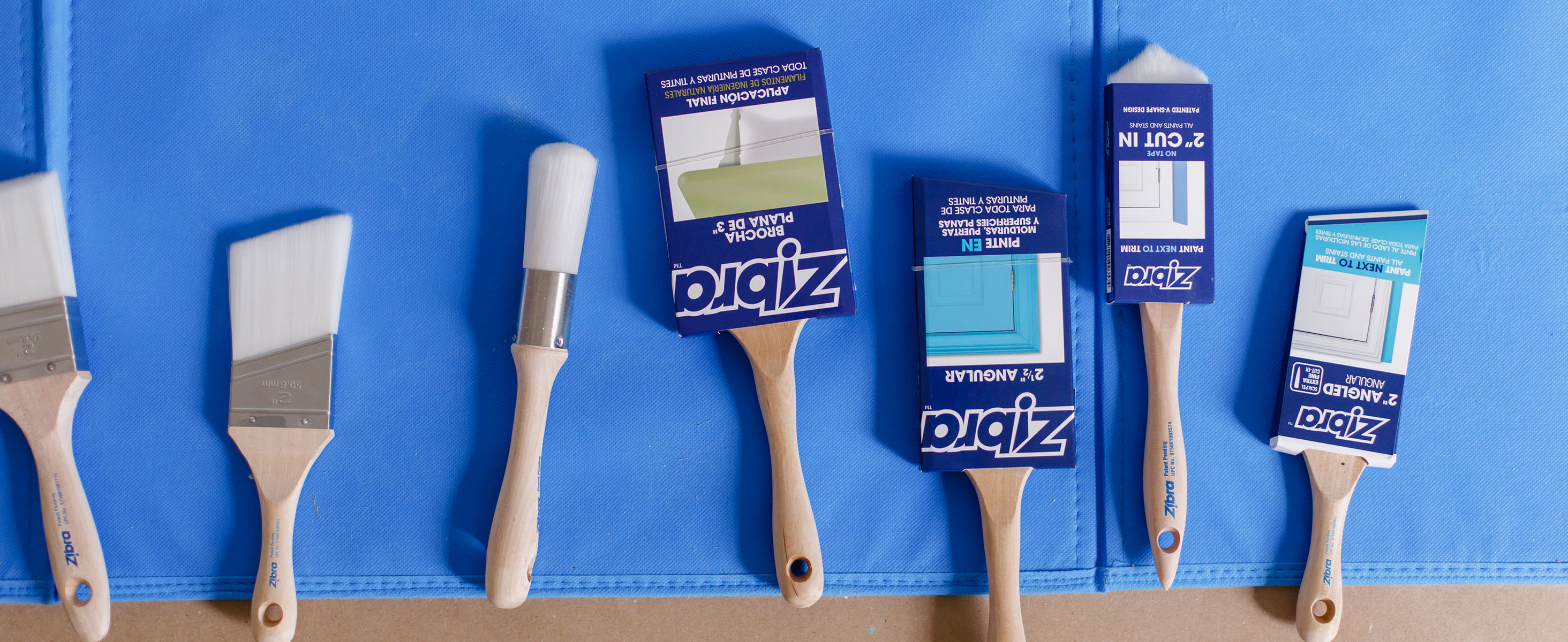 Amazon.com: Zibra Precision Detail Paint Brush, Pro Grade, Angled