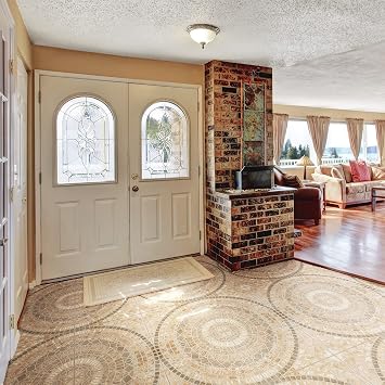 Merola Tile Terra Beige 17.75 x 17.75 Ceramic Floor and Wall Tile