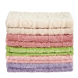 Yurhap Fleece Baby Blanket Heart Checkered Blanket, Ultra Soft Cozy Baby Blankets for Boys Girls, Fluffy Infant Toddler Newborn Receiving Blankets for Crib Stroller 3040 (Green)