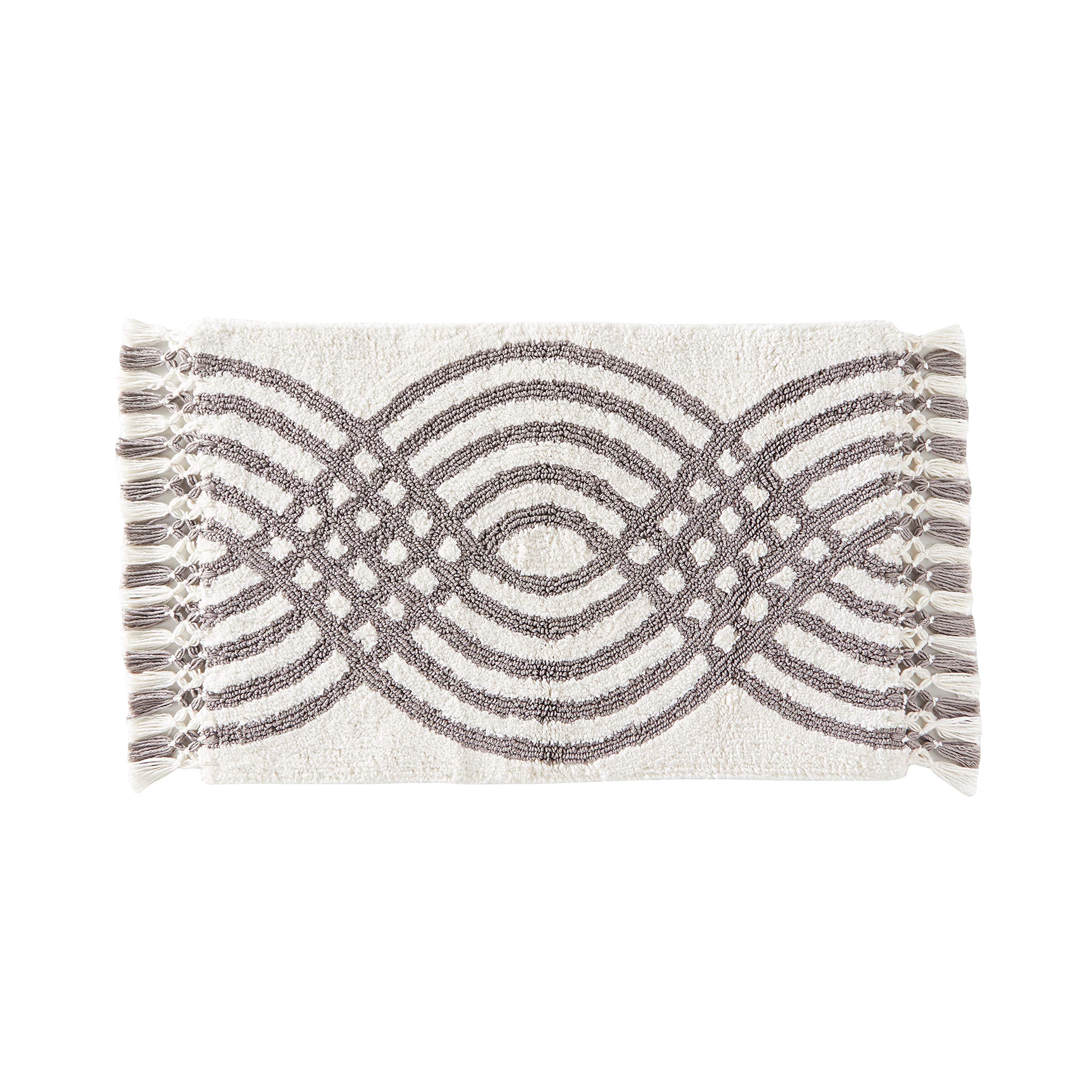 SKL Home by Saturday Knight Ltd. Fringed Waves Rug, Gray