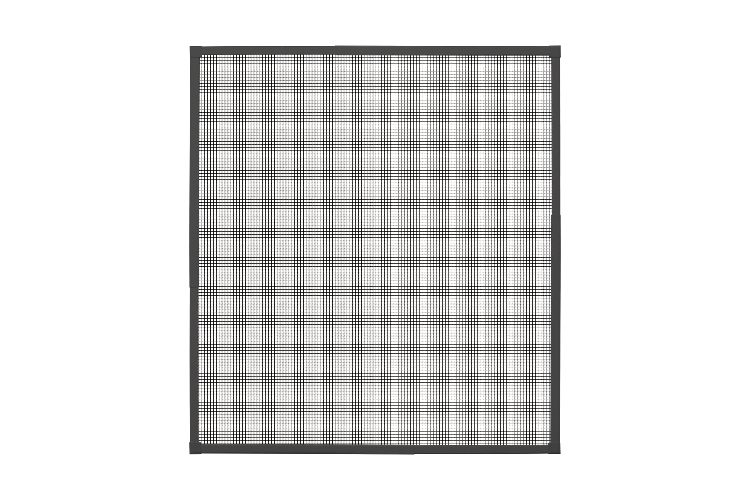 Schellenberg 70477 Moskitiera z ramą teleskopową Click & Protect, maks. 130 x 140 cm, antracytowa
