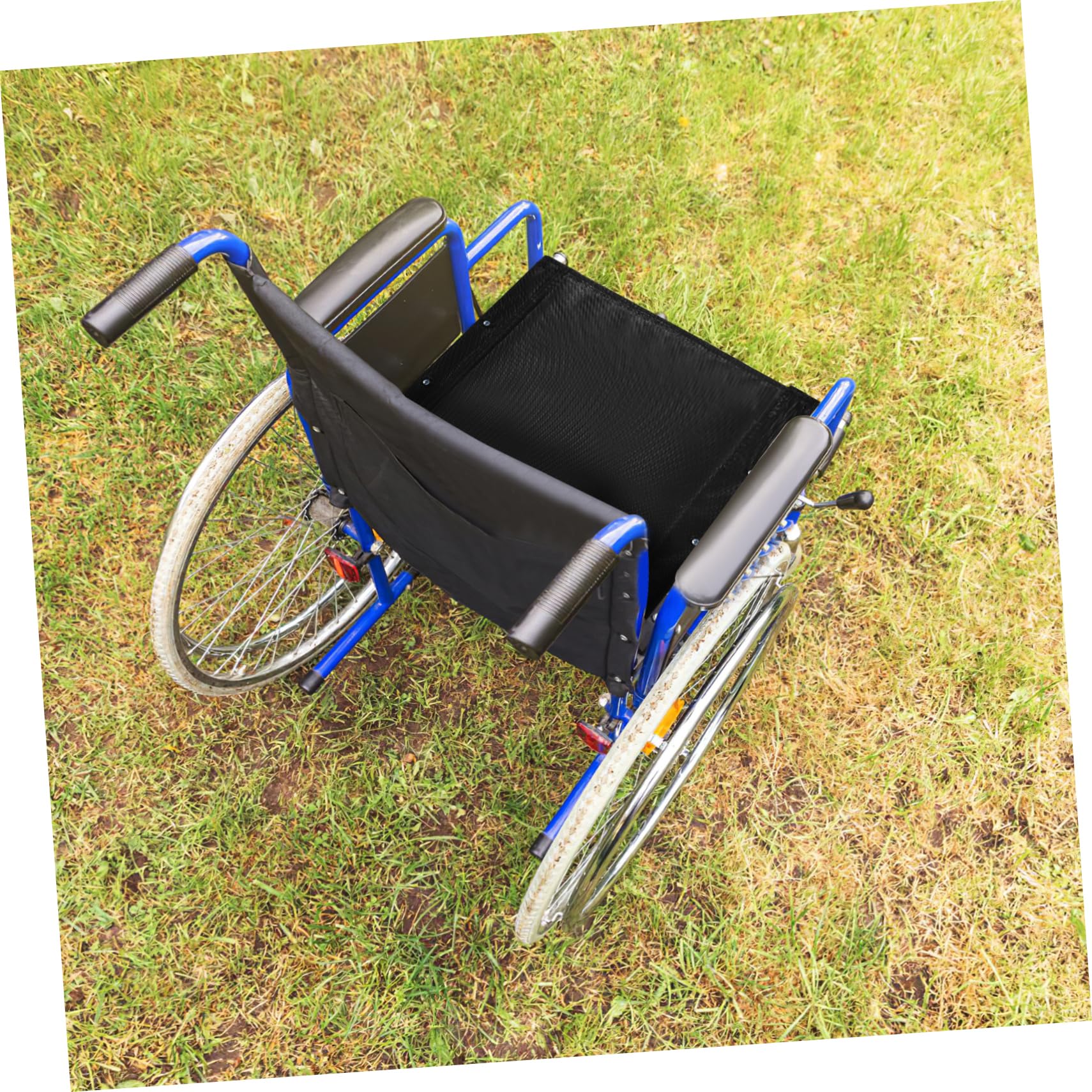 accessori per sedie a rotelle cuscino per sedia a rotelle cuscino antiscivolo per sedia a rotelle Accessori per carrozzina Cuscino morbido per carrozzina cuscino del sedile Black