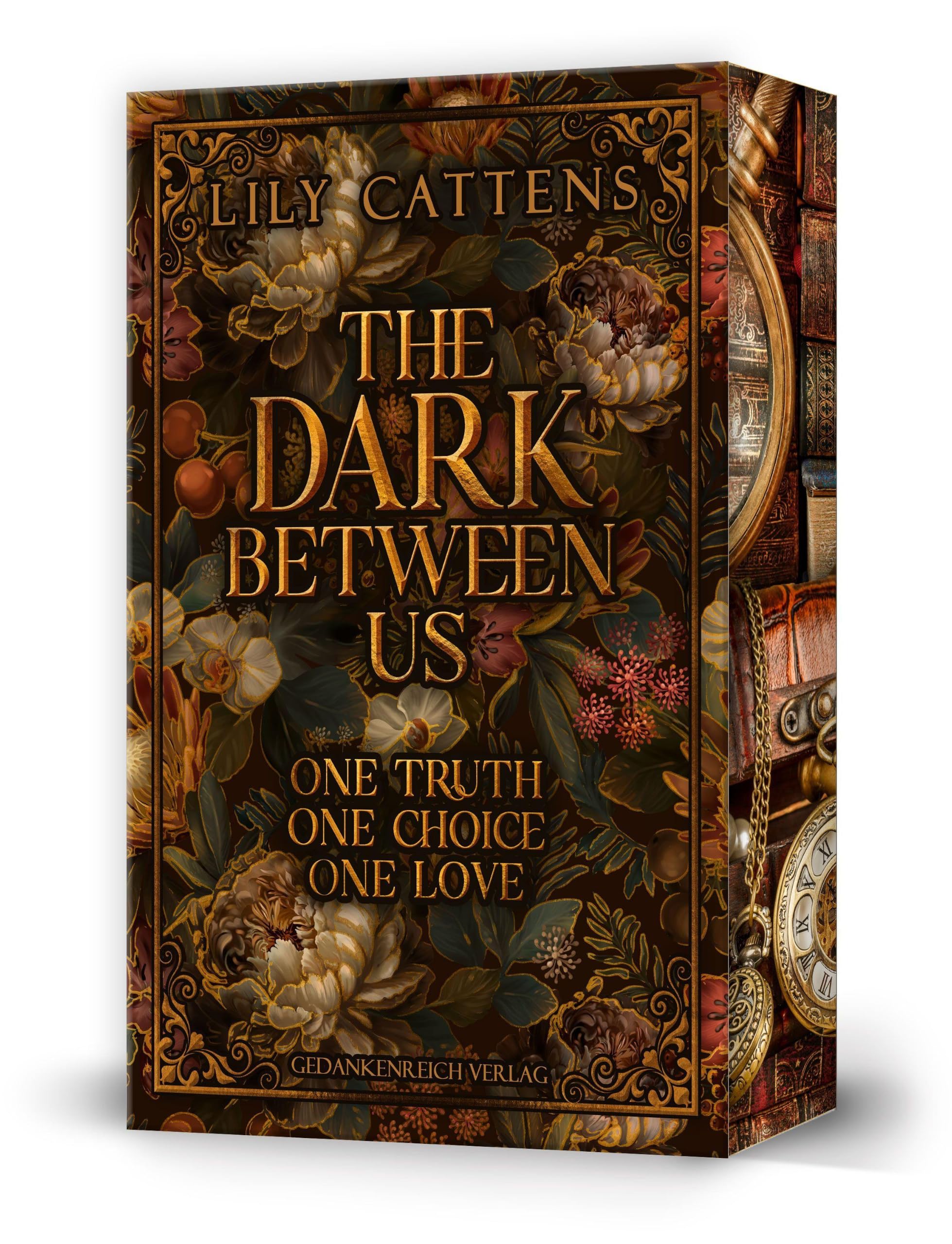 The dark between us: Zeitreise-Romantasy, für alle, die Mr. Darcy lieben | mit Farbschnittgarantie (Zeitenfrei-Dilogie)