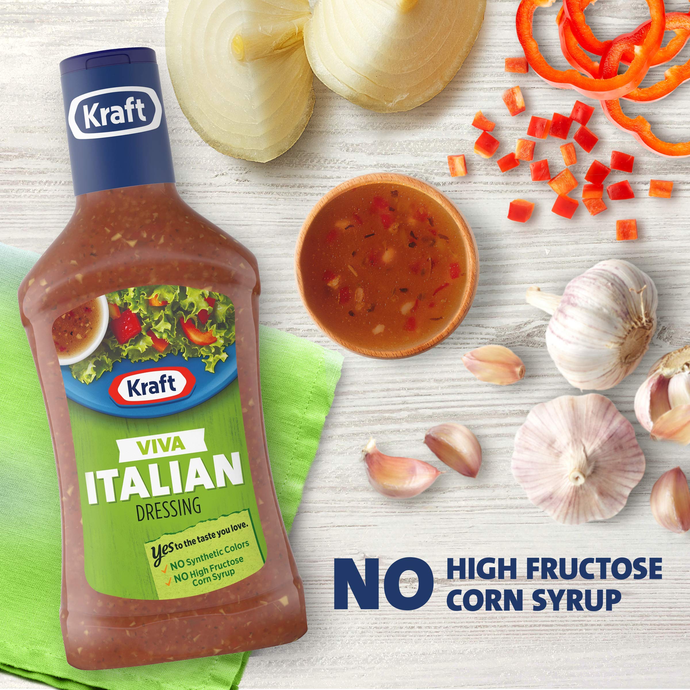 Kraft Viva Italian Salad Dressing (6 ct Pack, 16 fl oz Bottles) Buy
