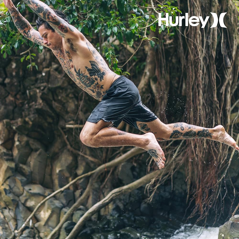Amazon | Hurley メンズ Phantom Flex 2.0 ウォークショーツ US サイズ