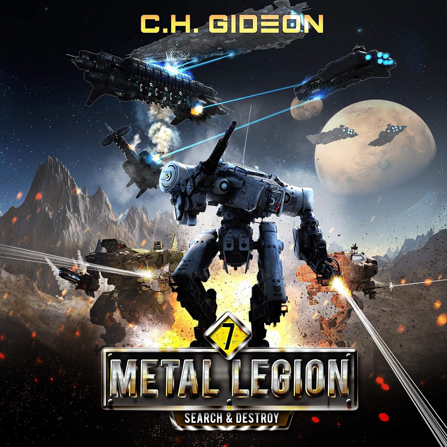 Search & Destroy: Mechanized Warfare on a Galactic Scale    
	                
	            

                 
                        Audible Audiobook 
                  
                        – Unabridged