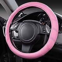 Vista 26 de CAR PASS Line Rider Funda de Volante de Cuero de Microfibra Deportiva, Ajuste Universal para el 95% de Camiones, SUV, Automóviles, Diseño