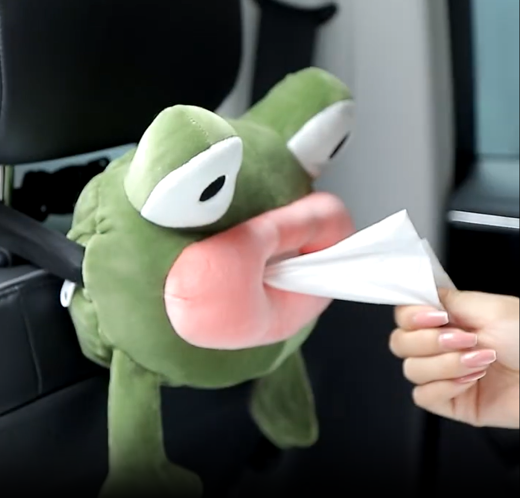 在庫処分】ティッシュケース 車 キャラクター ぶた グッズ Boono 車