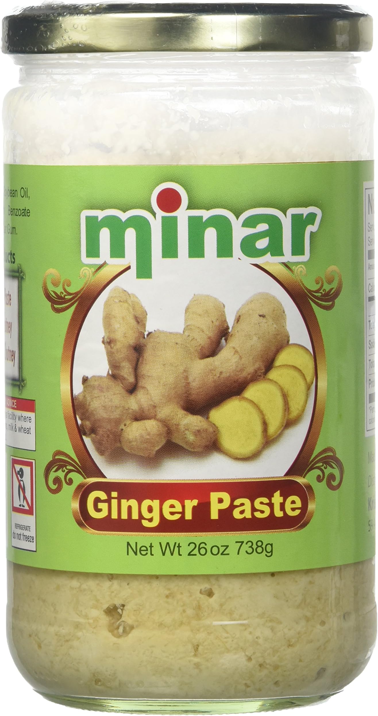 Minar, Ginger Paste, 738 Grams(gm)