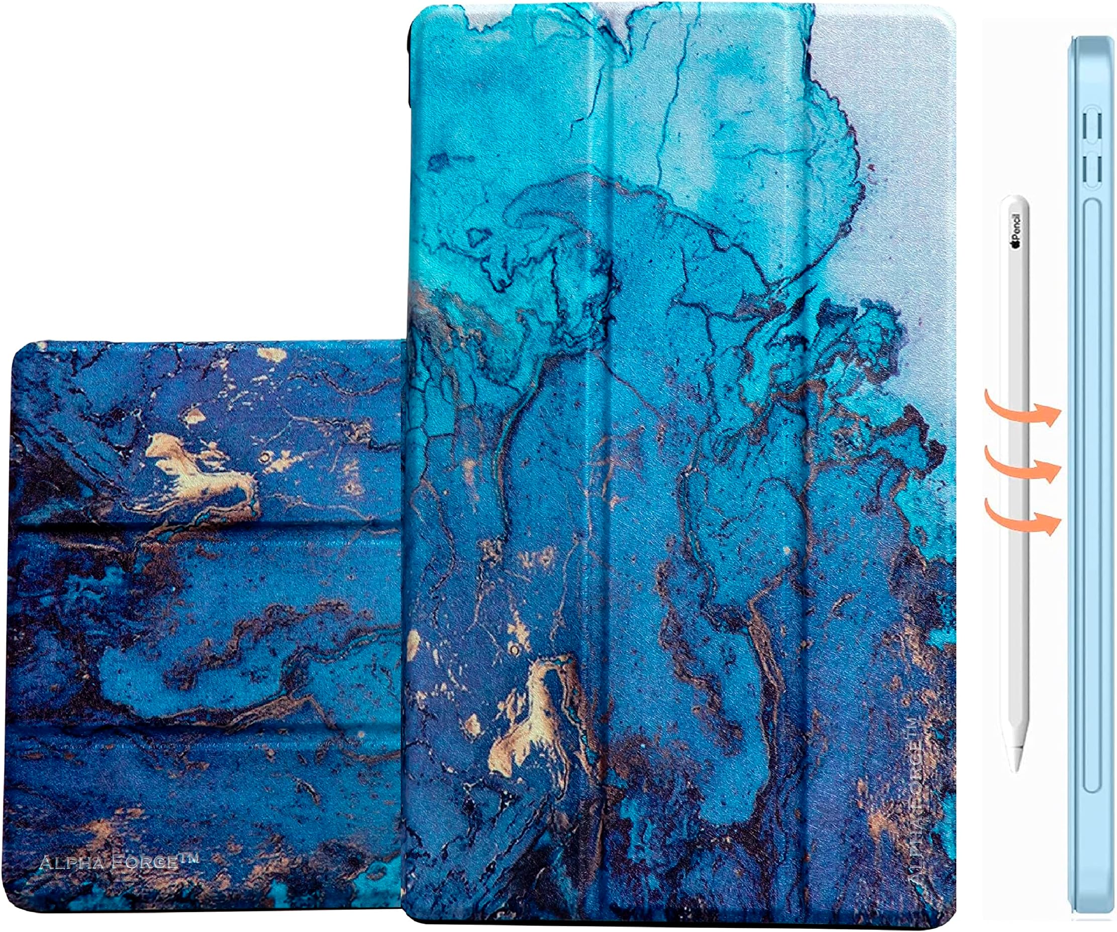 Samsung Galaxy Tab S6 Lite Cover 10.4 Inch 2022/2020- S6 Lite Tablet Cover with S Pen Holder -Protective Shock Proof Back Cover Case with Auto Wake/Sleep, Book Stand Flip Cover