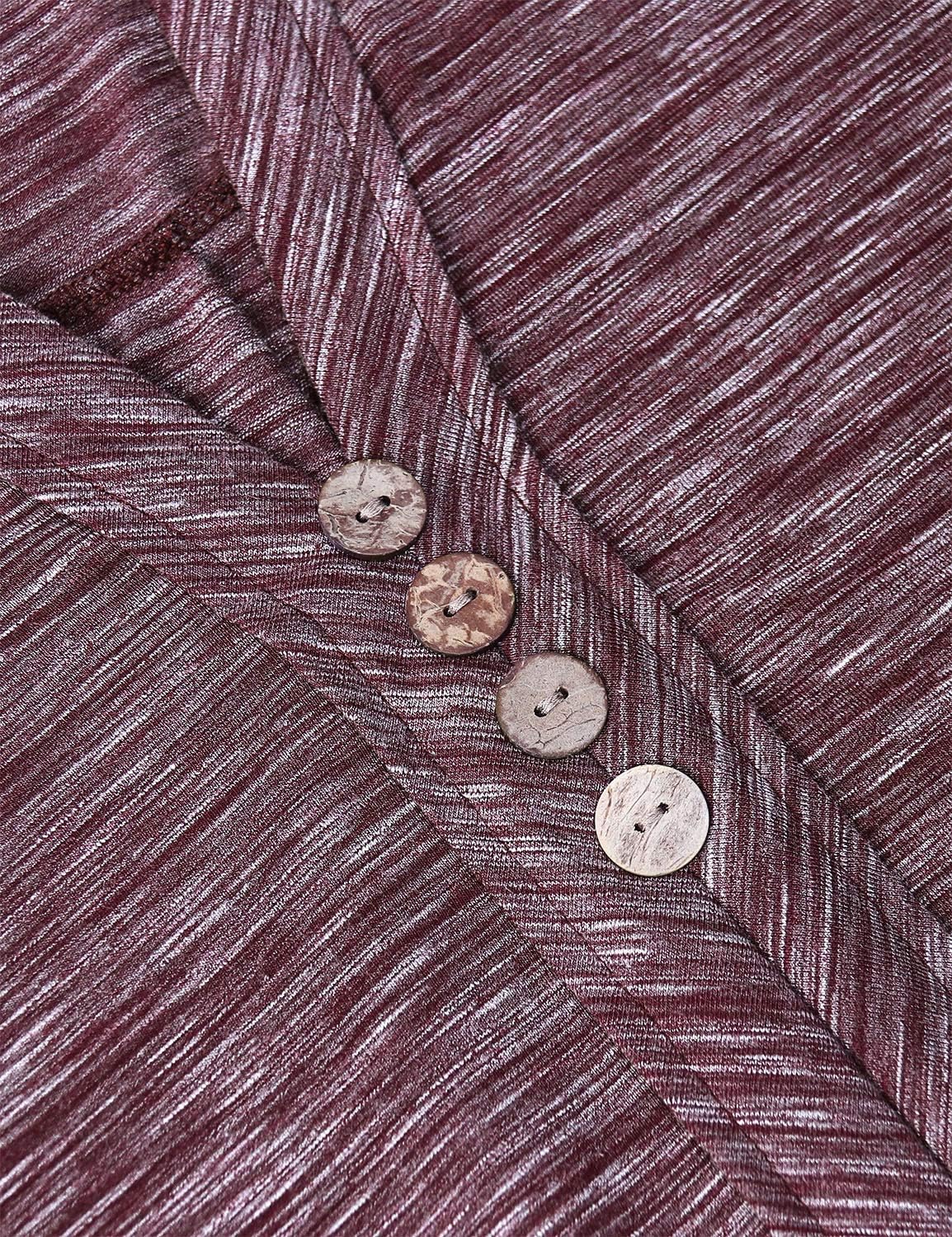 MOQIVGI Womens Roll Tab Sleeve V Neck Plaid Shirts Trendy Casual Checkered Blouse Tops - Image 5