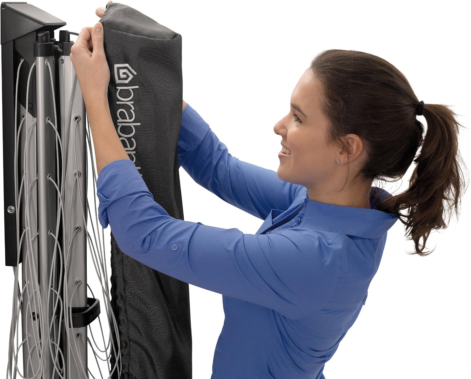 Brabantia Protective Cover for Wallfix Rotary Dryer - Black