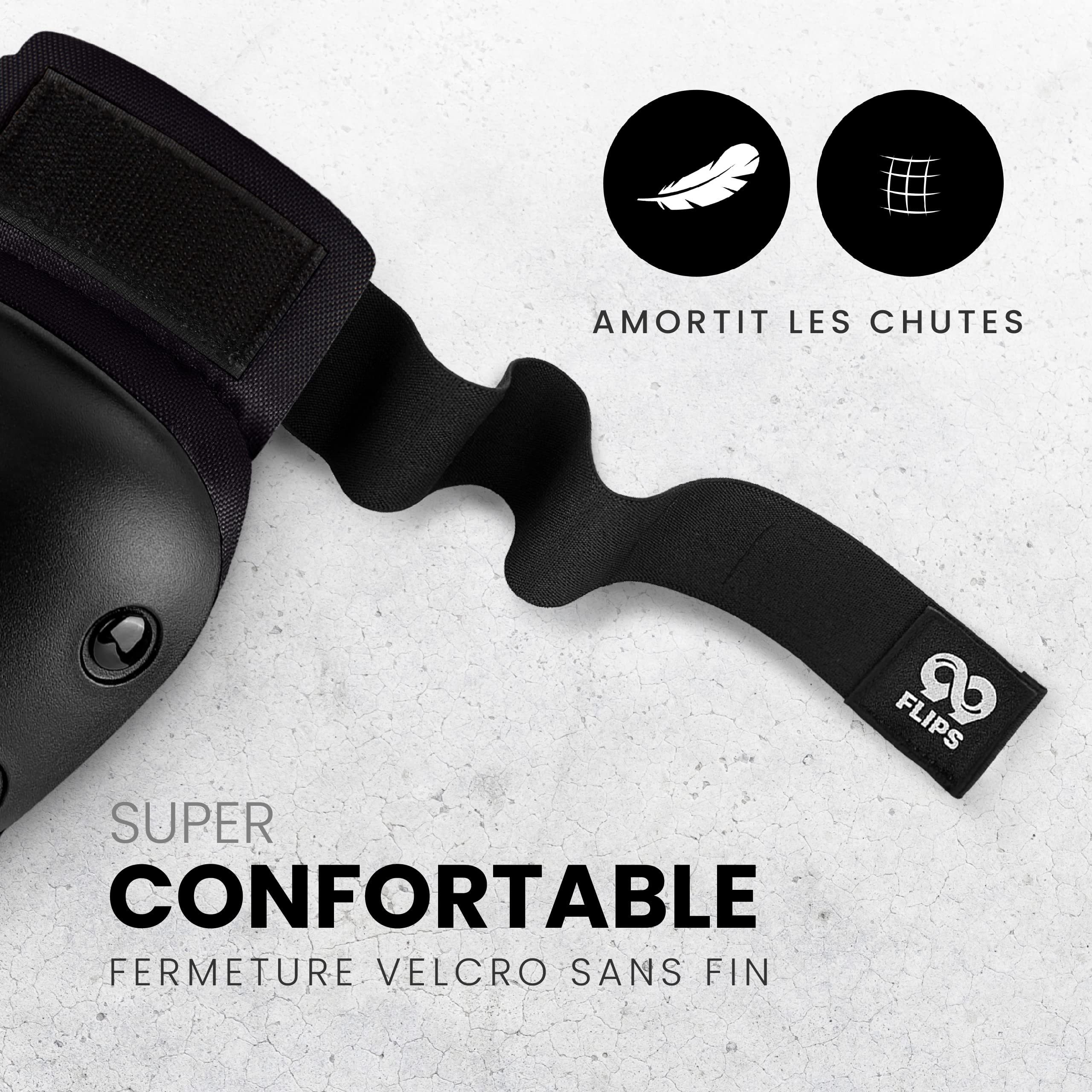 Protection Roller Adulte et Adolescent 6 pièces Genouillère Coudière Skate Inline