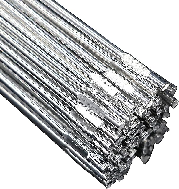 TEN-HIGH ER4043 Tig Welding Rods Aluminium Tig Welding Wire 1.6mm, Length 12.99inch/330mm, Quantity 30pcs