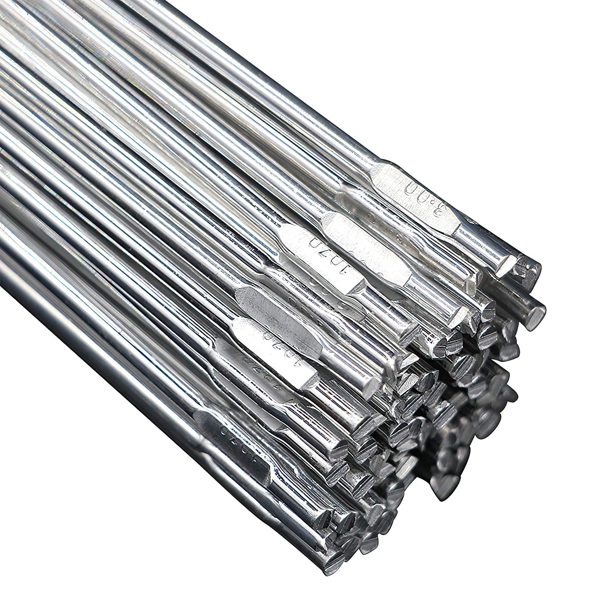 TEN-HIGH Varillas de soldadura Tig de aluminio ER4043 Dia1,6 mm / 2,0 mm / 2,5 mm / 3,0 mm / 4,0 mm, longitud 330 mm / 1000 mm, 10 p/30 p/50p / 1 kg / 5 kg