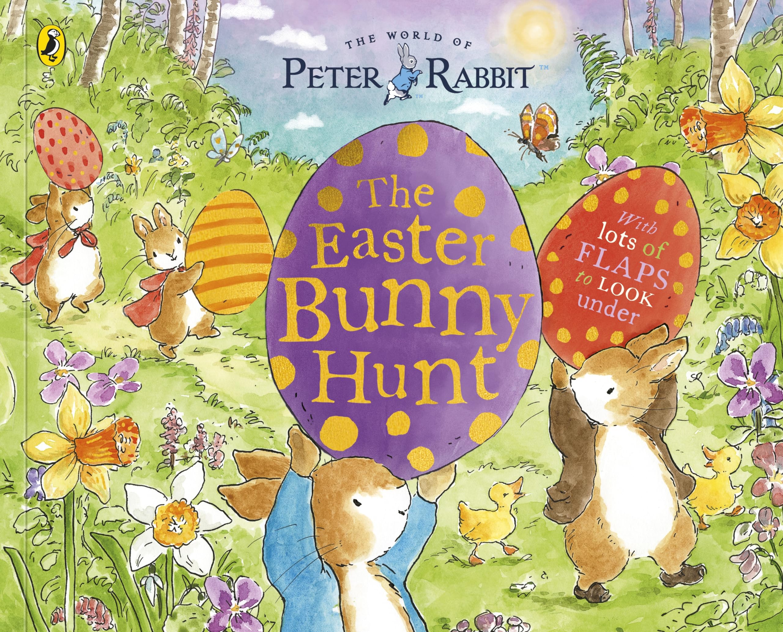 Peter Rabbit: The Easter Bunny Hunt: A Lift-the-Flap Storybook (Explore with Peter Rabbit) Paperback – Lift the flap, 30 Jan. 2025
