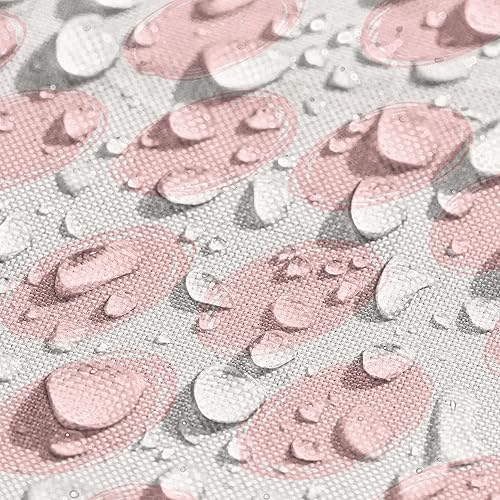 Miniatura 4 de Ambesonne Camino de mesa retro y manteles individuales, diseño de puntos dibujados a mano en color pastel y patrón de estilo retro, juego para