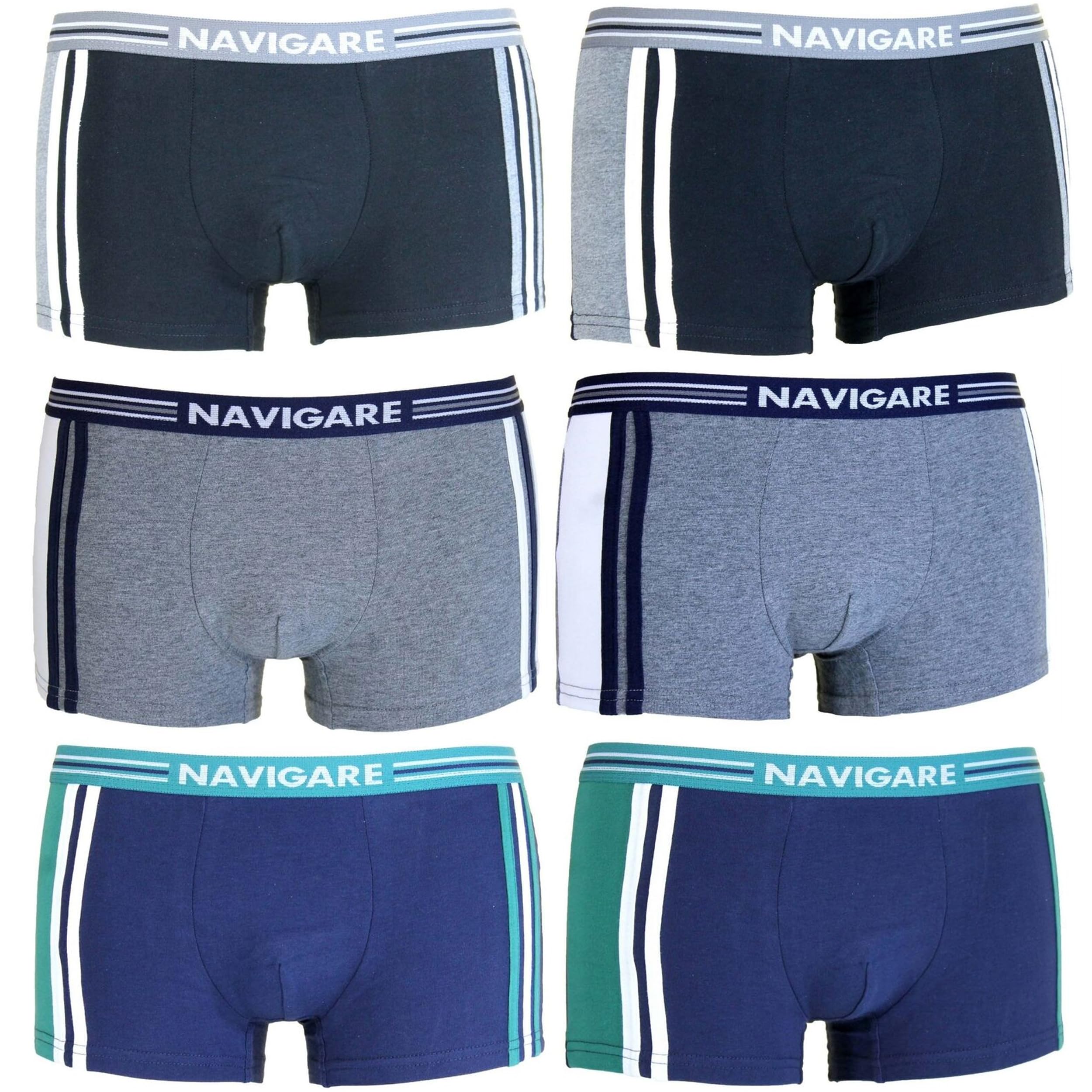 Navigare 6 Boxer Ragazzo Bimbo Mutanda Bambino 10-12-14-16 Anni (B21218) 16 Anni