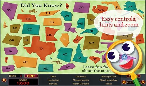 GeoSeeker USA HD: Map-Reading and Geography with a Hidden Object Twist - Thumbnail 6