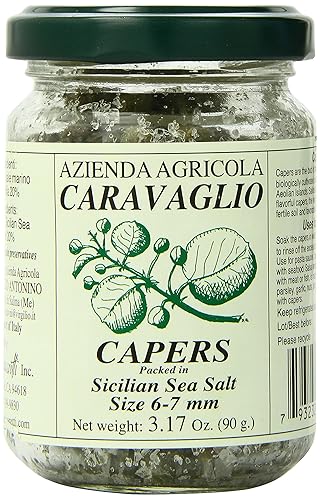 Antonino Caravaglio Alcaparras saladas, 3.2 onzas