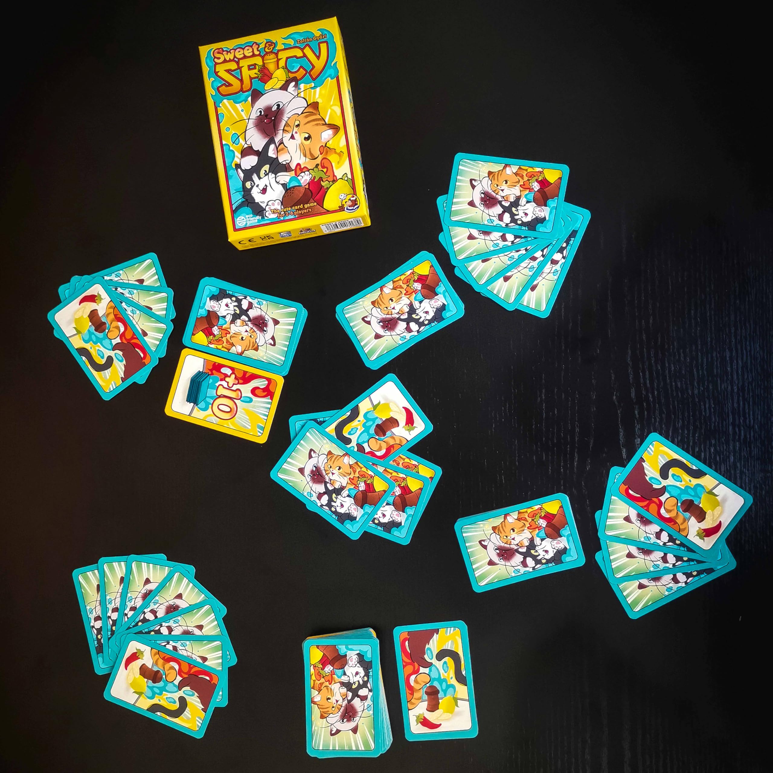 HeidelBär Games Sweet & Spicy - Gioco Di Carte Bluff Per 2-6 Giocatori, Età 8+ - Versione Eco-Friendly - 3
