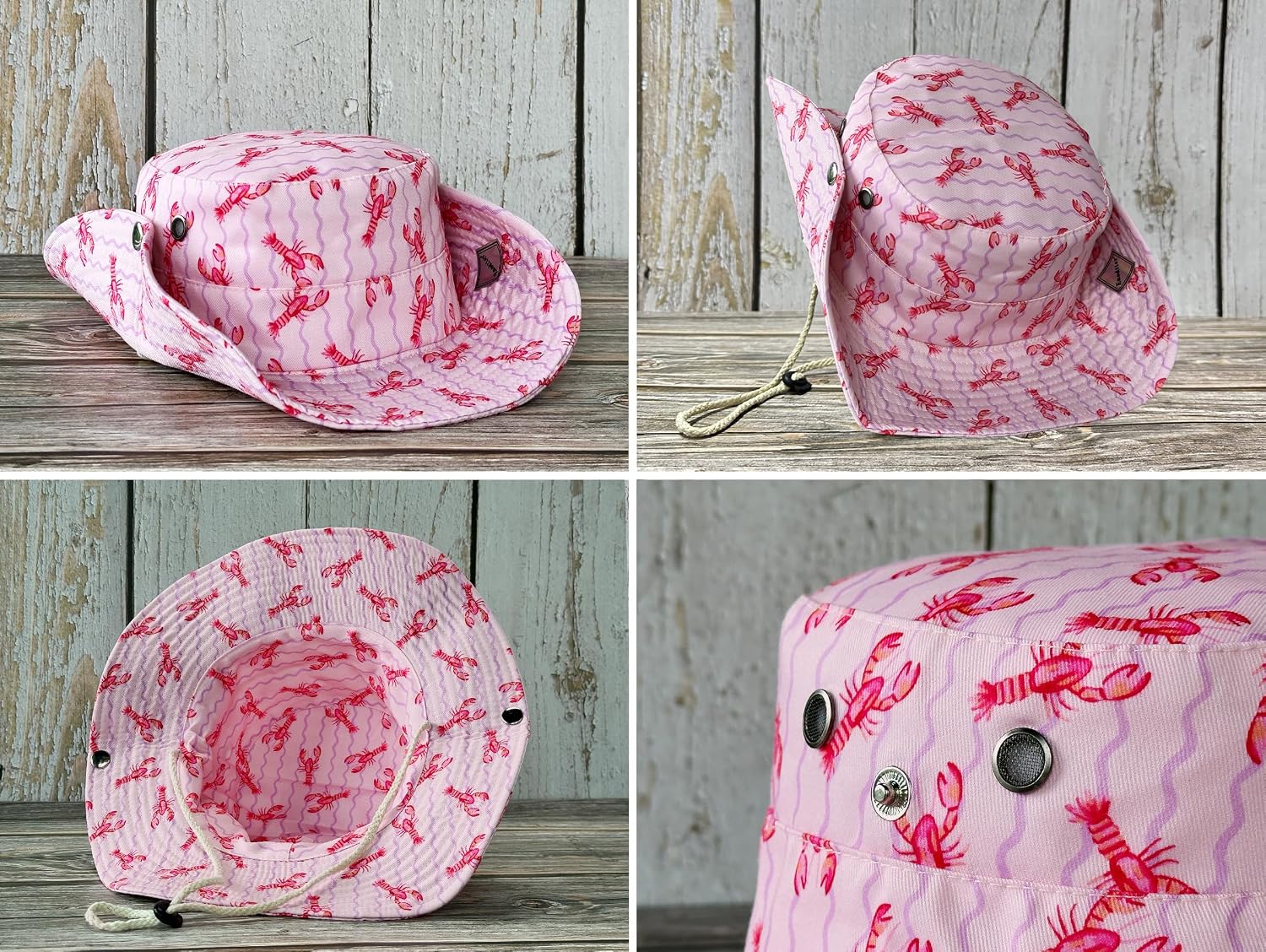 Wide Brim Bucket Hat for Women Girl Men Boy image 4