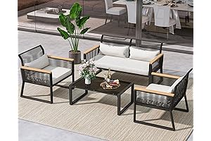 YITAHOME 4-Piece Patio Furniture Set - The Ultimate Outdoor Sanctuary