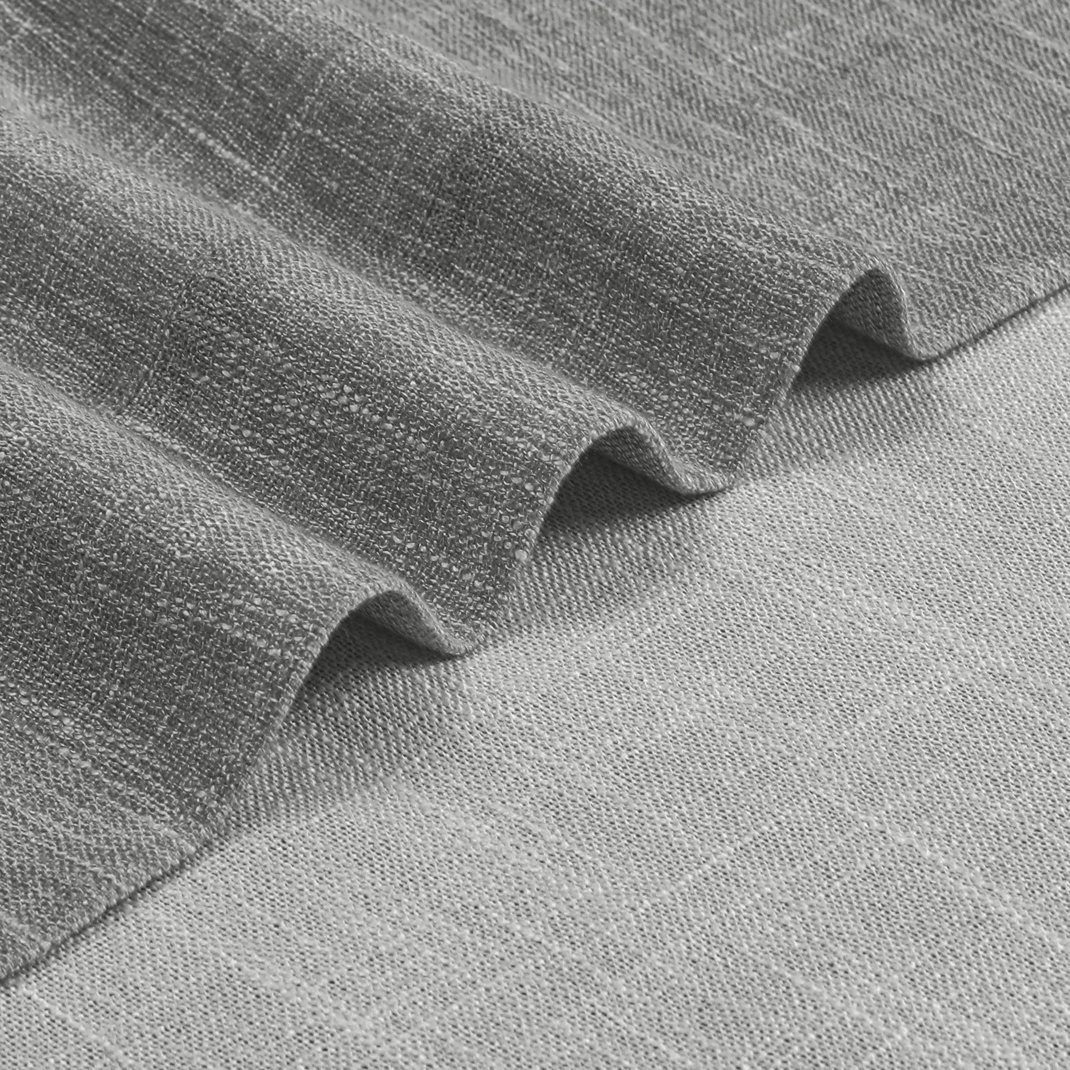 Amazon｜Vision Home ピンチプリーツグレーセミシアーカーテン