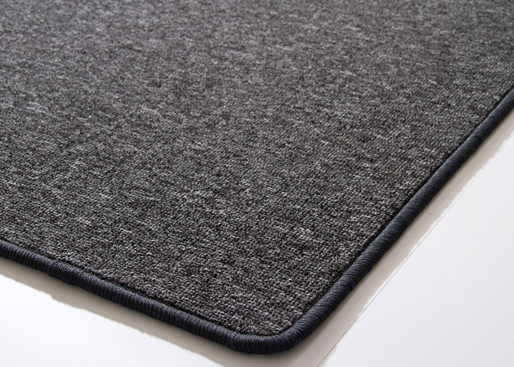 Steffensmeier Schlingenteppich Meddon, Esszimmer, Flur, für Haustiere geeignet in Anthrazit, GUT Siegel Zertifiziert, Größe: 160x230 cm