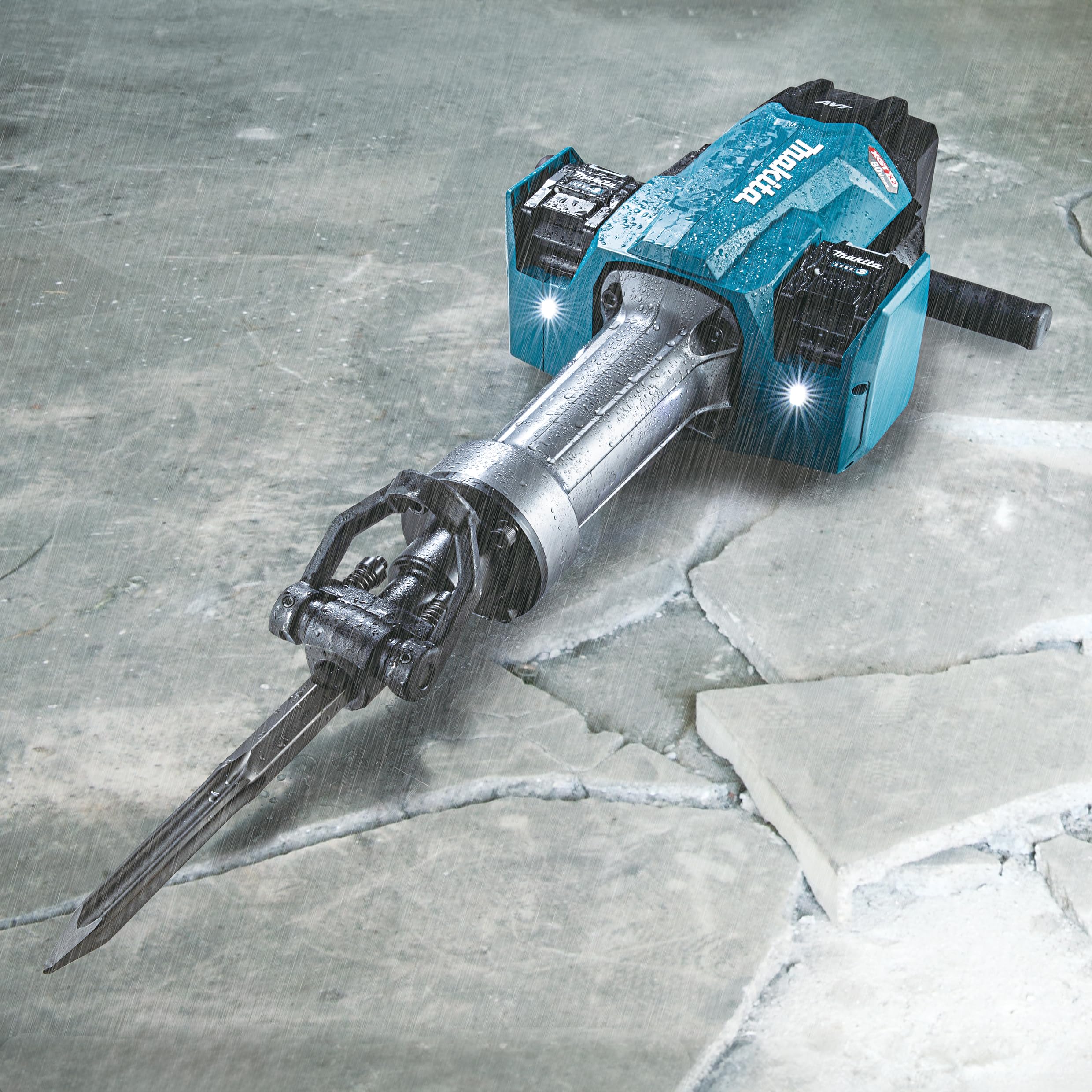 Makita HM004GZ01 akumulatorowy młot wyburzeniowy 2 x 40 V maks. (bez ładowarki i akumulatorów)