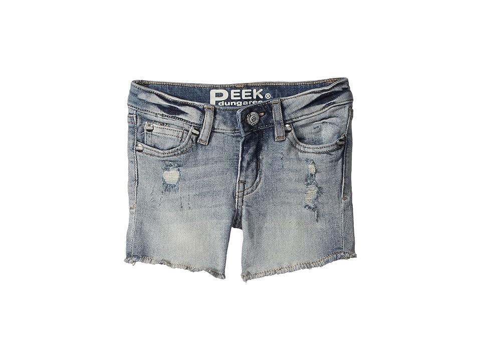 

PEEK Griffin Rip Repair Shorts (Toddler/Little Kids/Big Kids) (Bleach) Girl's Shorts