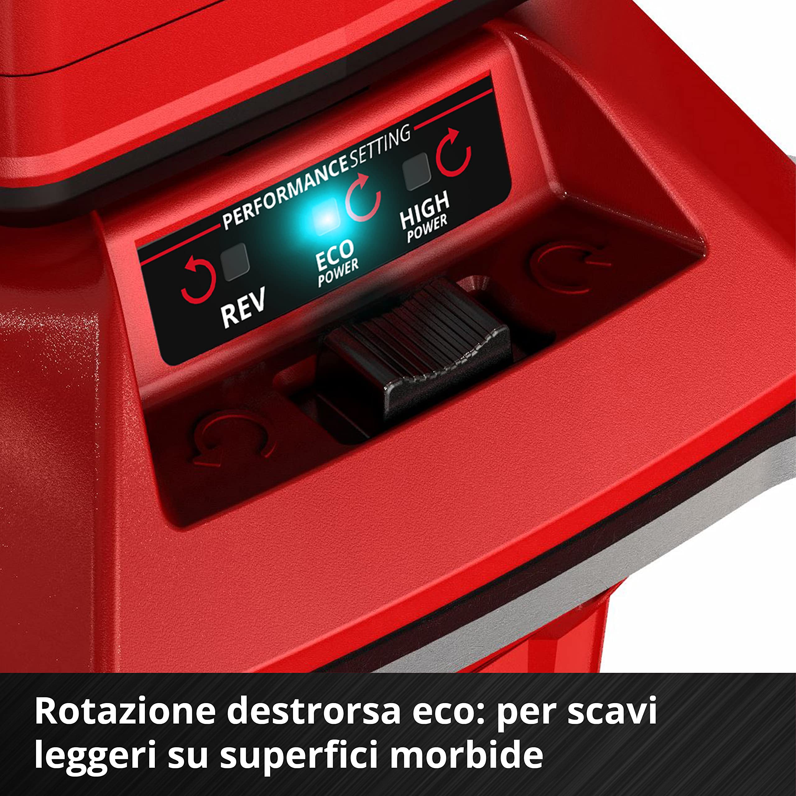 Trivella a batteria GP-EA 18/150 Li BL- Solo Power X-Change di Einhell (ioni di litio, 18 V, motore senza spazzole, incl. punta per trivella Ø 150 mm, fornitura senza batteria e senza caricabatteria)