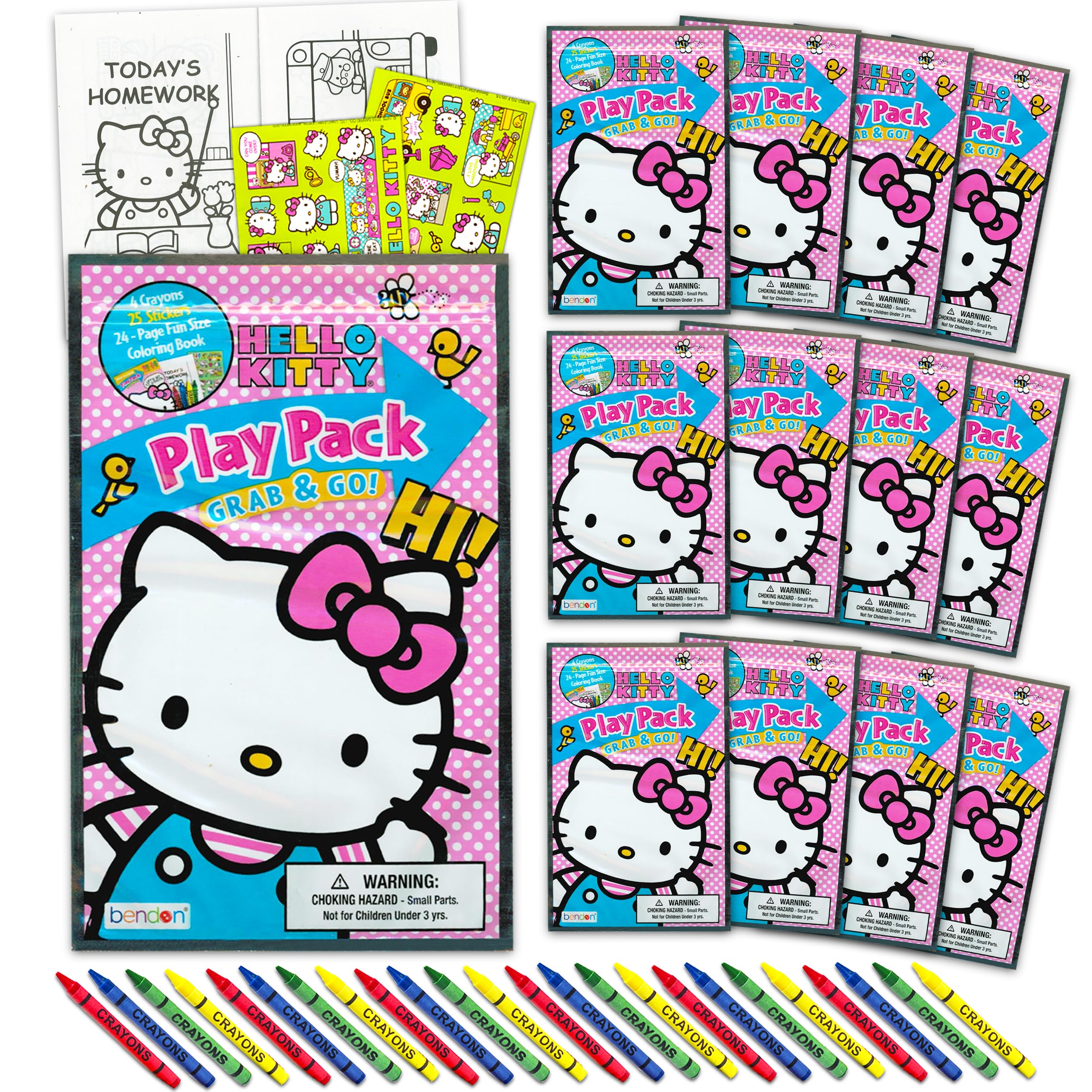 Amazon.com: Bendon Publishing Hello Kitty Party Favors Activity
