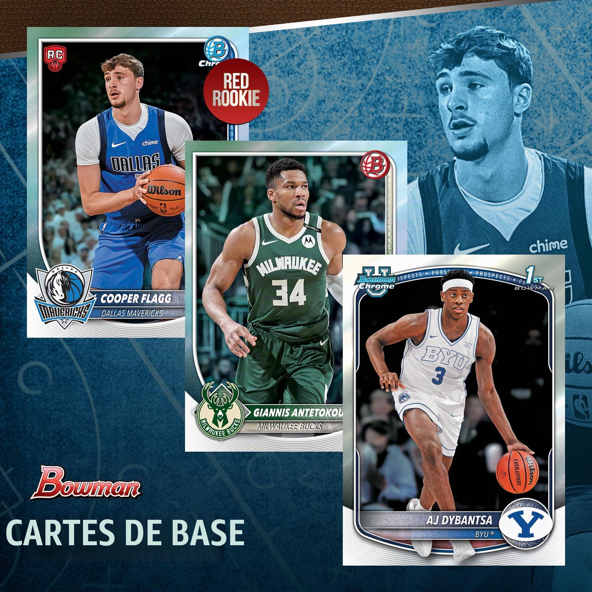 Ballon de basket Bowman 2025-26 - scellé en usine - Mega Box