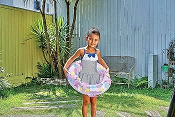 Amazon | イガラシ 55cm浮き輪 プリティスターウキワ ロープ付き