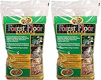 Vista 7 de Zoo Med Forest Floor ropa de cama, Negros & Grises