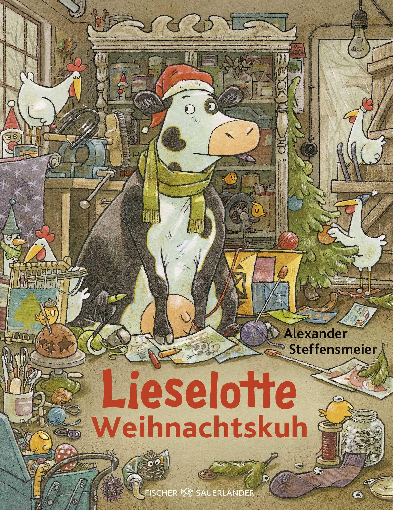 Lieselotte Weihnachtskuh: Vorlesespaß im Advent für Jungen und Mädchen ab 4 Jahre