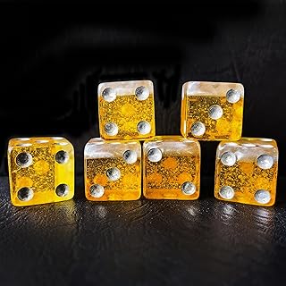 Bescon 16MM D6 Beer Dice Set, 5/8