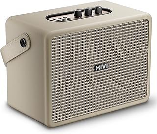 Mivi Superbox Classic | 120W Wireless Bluetooth Speaker with in-Built Subwoofer | Powerful Bass, Treble & Volume Control | AUX, USB, Type-C Charging | Portable & Made in India