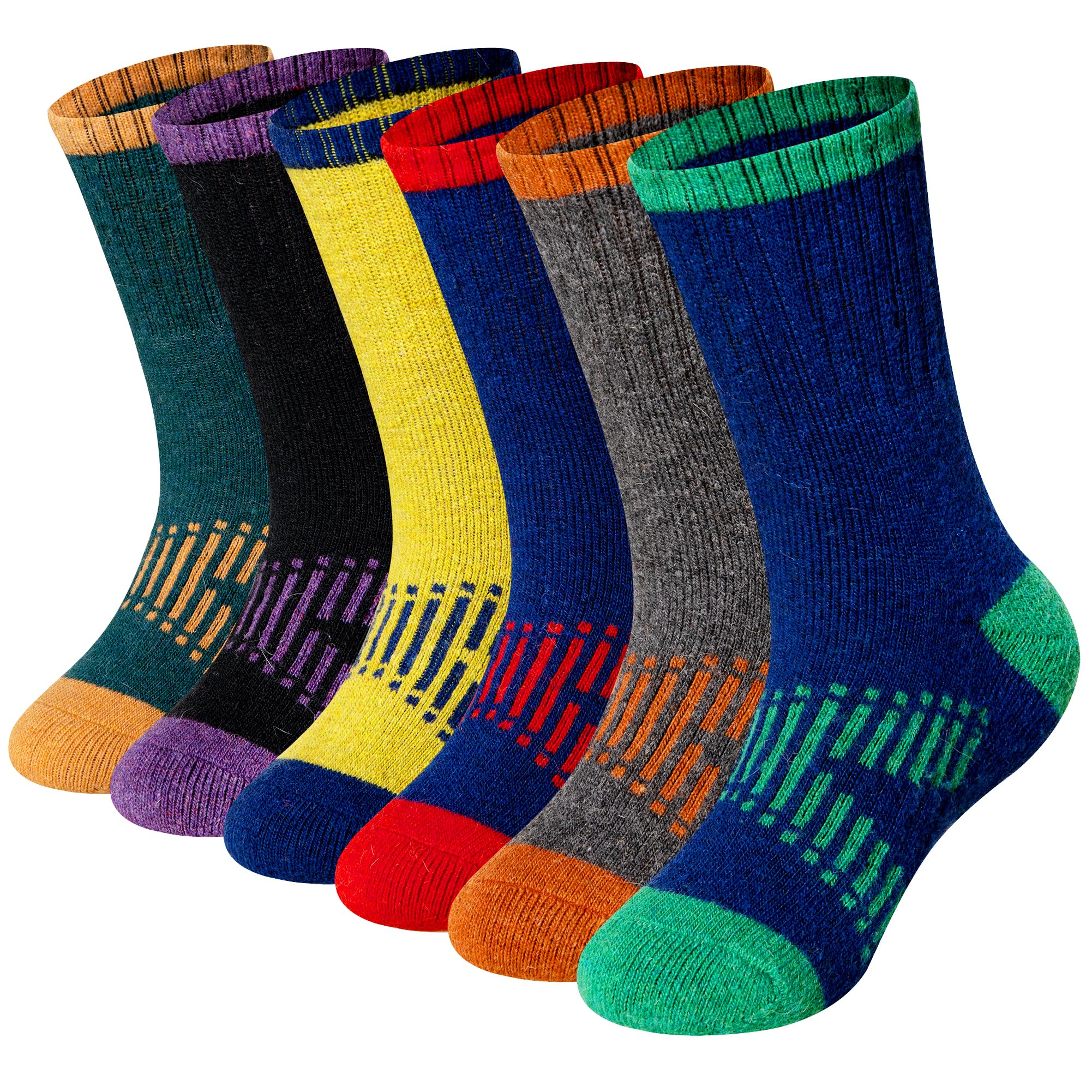 WEVIAS Kids Merino Wool Hiking Socks
