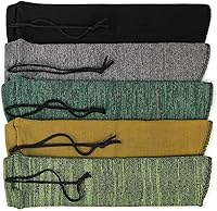 Vista 3 de GUGULUZA Paquete de 10 calcetines de pistola para rifles y pistolas, calcetines de pistola tratados de silicona para escopetas, pistolas