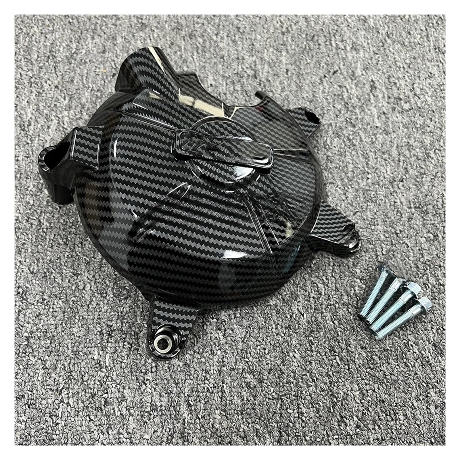Moto Cache Alternateur Moteur Protection Moteur Imprimée en Fibre De Carbone Motos pour KA&WASAKI ZX-6R 2007-2025 Et ZX-636 2013-2025