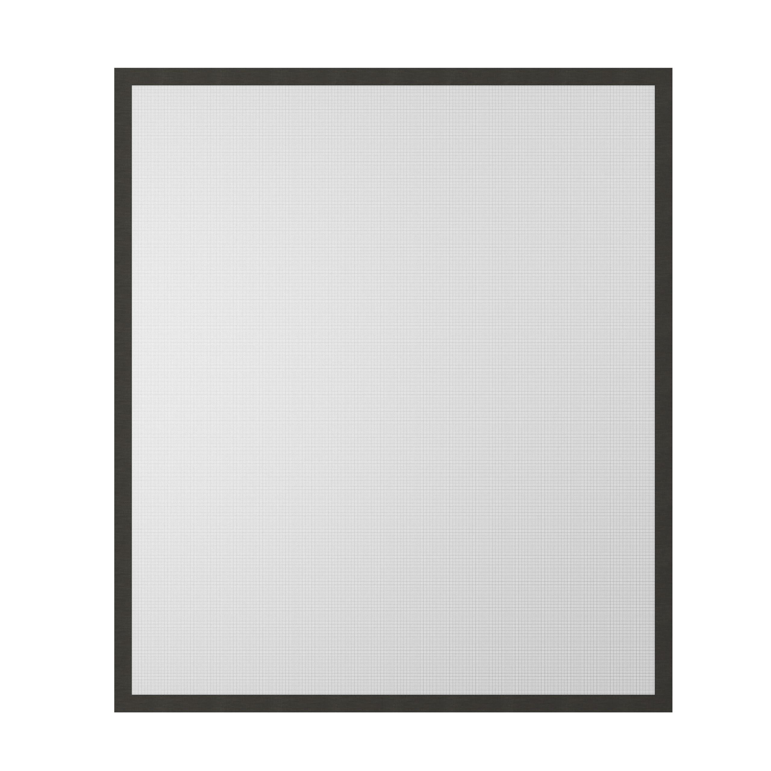 Windhager Fliegengitter Fenster mit Rahmen 100 x 120 cm, anthrazit