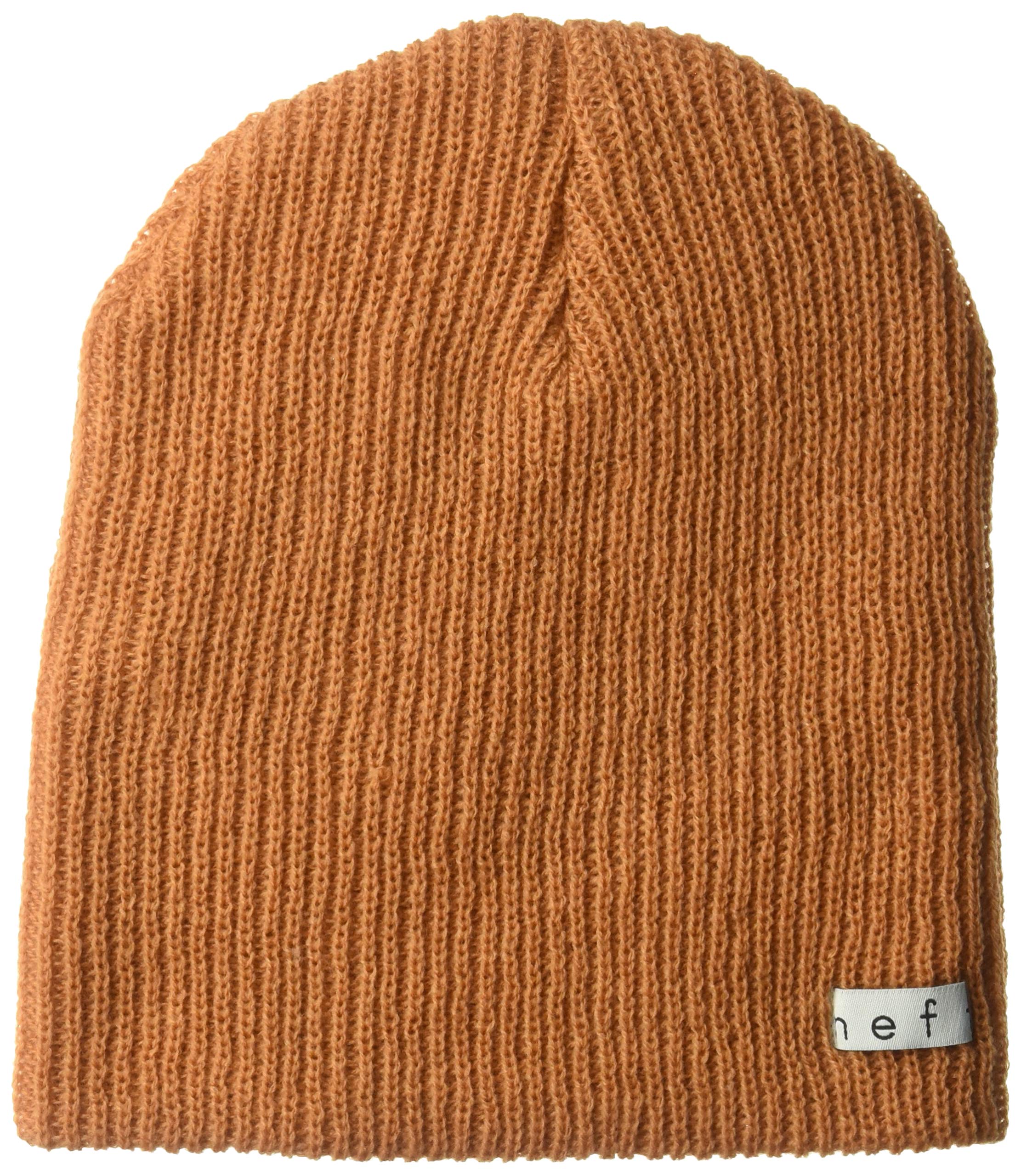 Neff Men's Daily Heather Beanie Hat, Maroon/Black, One Size