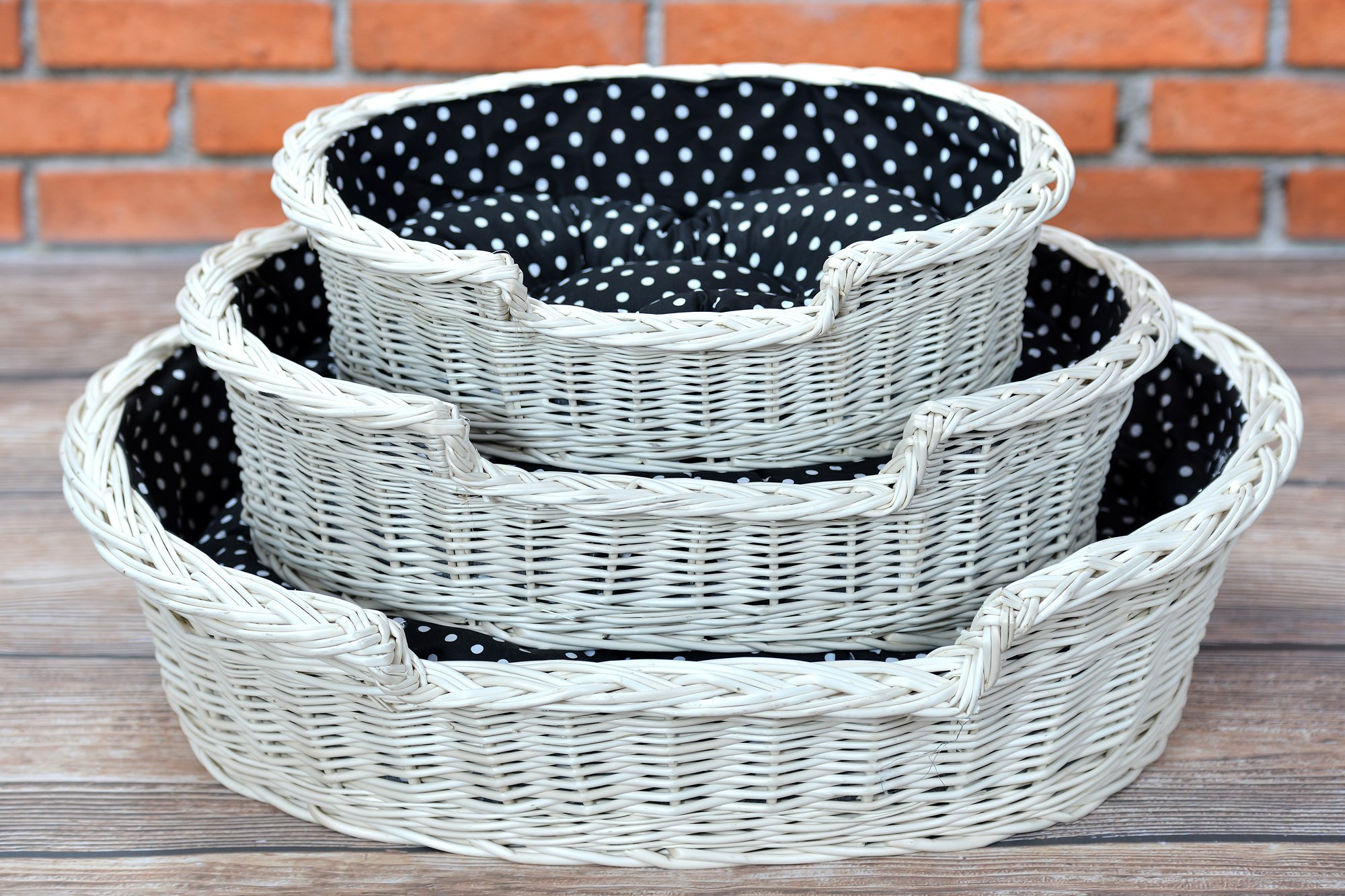 Cojinete de Mimbre para un Perro/Gato con un cojín Suave, una Tumbona para Animales, almacenes de Gatos/Perros, Cama para Perros/Cama para Gatos