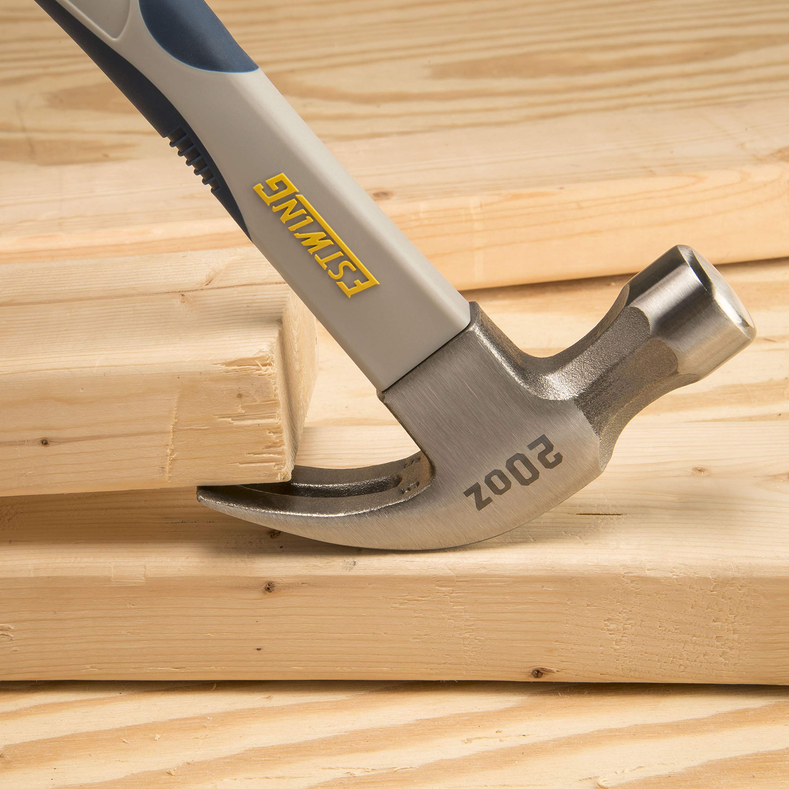 Estwing Sure Strike SSCF20C - Martillo de garra curva de 20 onzas, mango de fibra de carbono