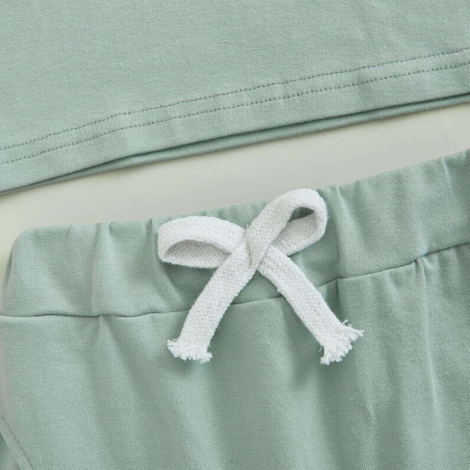 Engofs Toddler Baby Girl Summer Clothes Short Sleeve Letter Print T-shirt Shorts Set Casual Outfits - Image 5