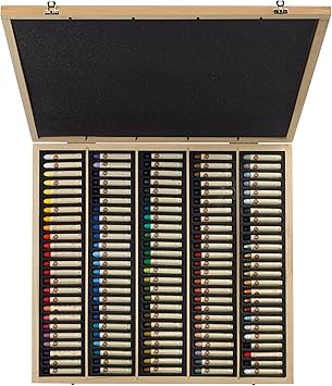 セヌリエオイルパステル125色木箱 camping.com