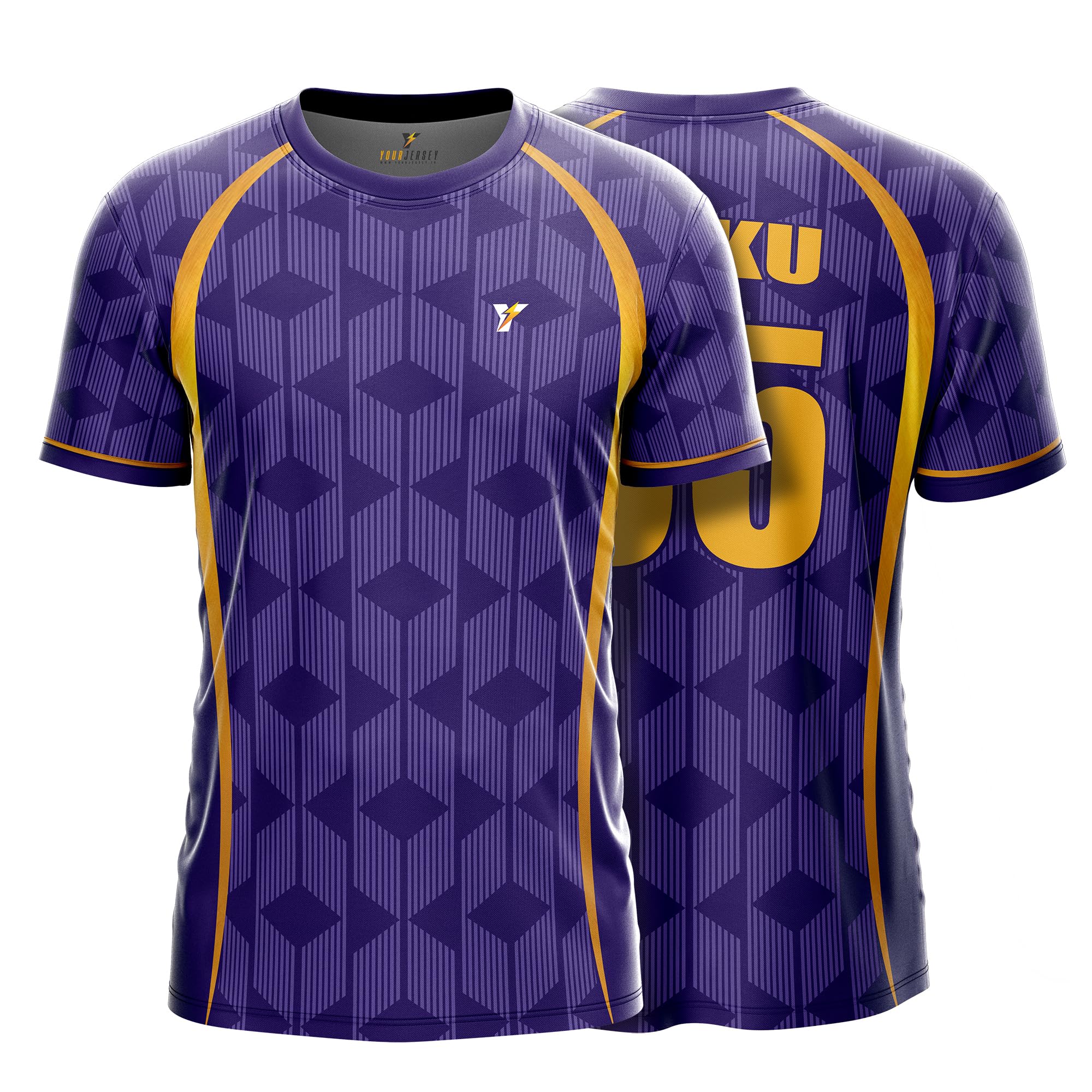 Kolkata IPL Jersey 2026 with Custom Name & Number | Personalised Kolkata Cricket Jersey for Men, Women & Kids | Kolkata Cricket T-Shirt 2Y to 4XL Purple-image-10